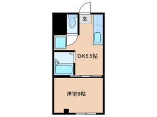 ペントハウス馬場町の物件間取画像